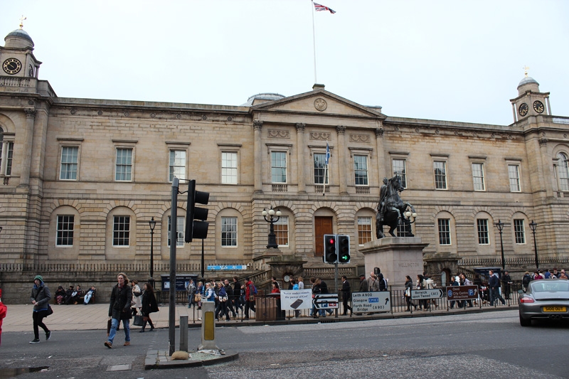 Þjóðskjalasafn Skotlands (General Register House) við Princes Street